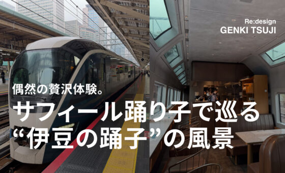 偶然の贅沢体験。サフィール踊り子で巡る“伊豆の踊子”の風景